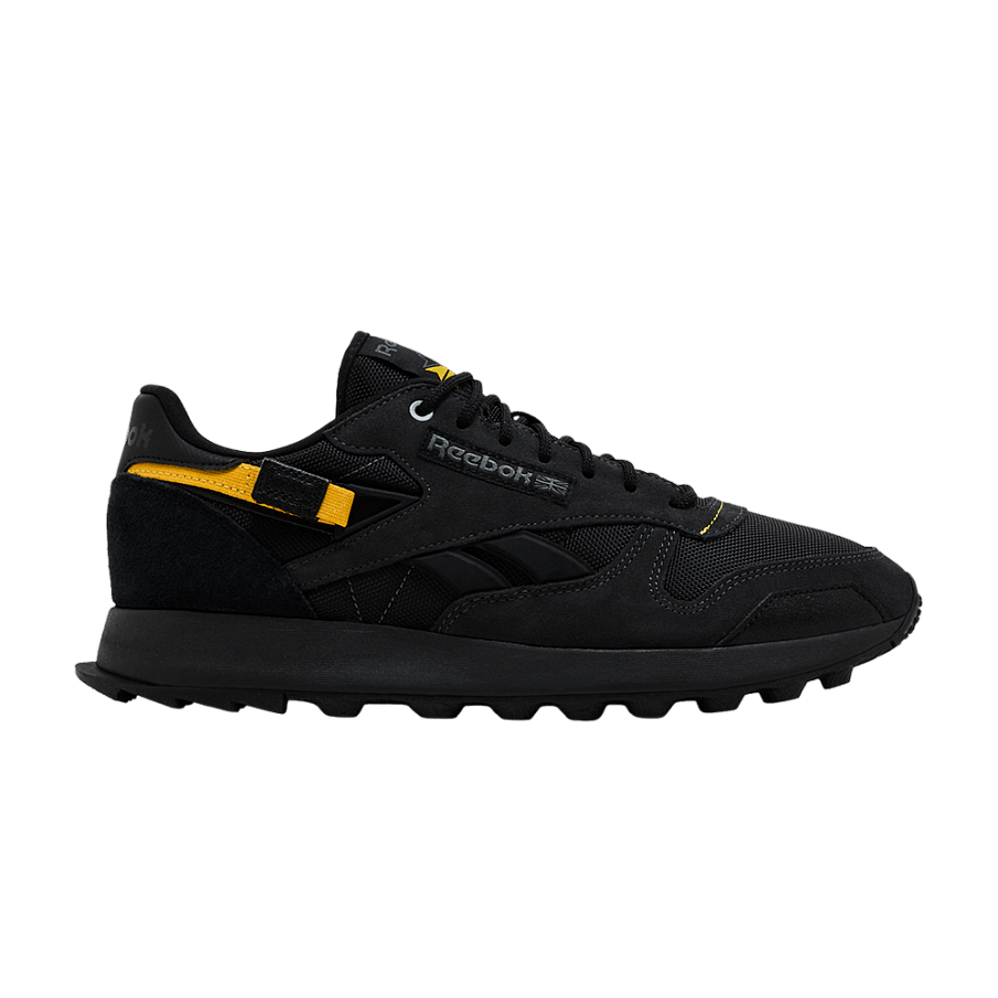 Фото № 1 с приближением к товару «‎Reebok Classic Leather Winterized - Black Yellow»