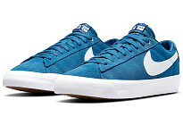 Фото № 2 с приближением к товару «‎Nike SB Blazer Low GT BlueWhite»