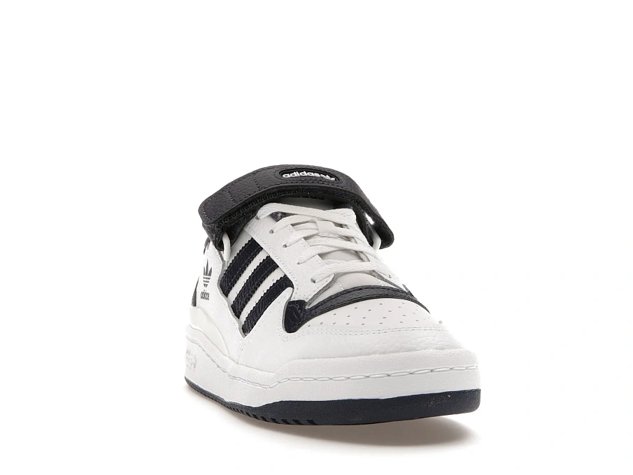 Фото № 2 с приближением к товару «‎adidas Forum Low White Navy»