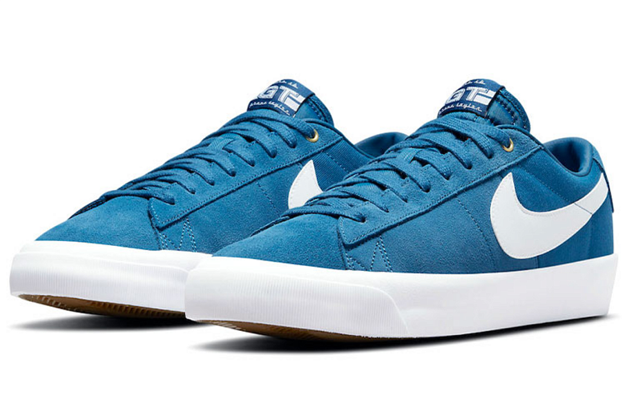 Фото № 2 с приближением к товару «‎Nike SB Blazer Low GT BlueWhite»