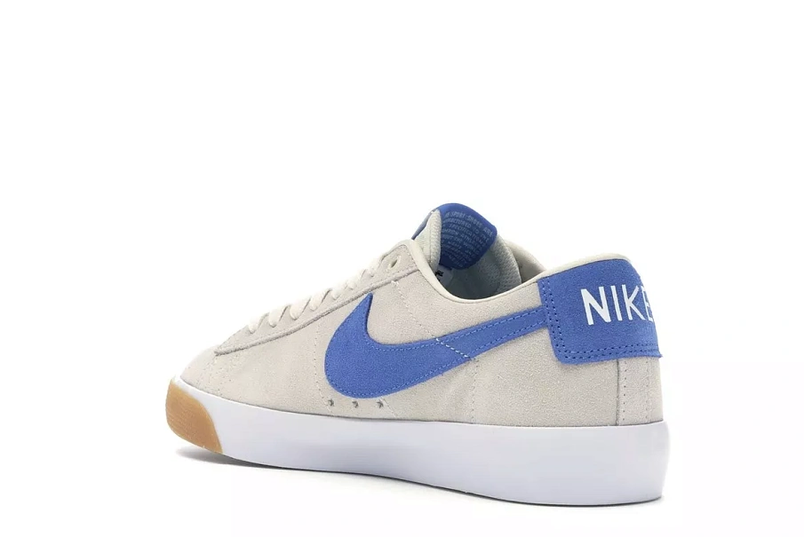 Фото № 4 с приближением к товару «‎Nike SB Blazer Low Pale Ivory Pacific Blue»