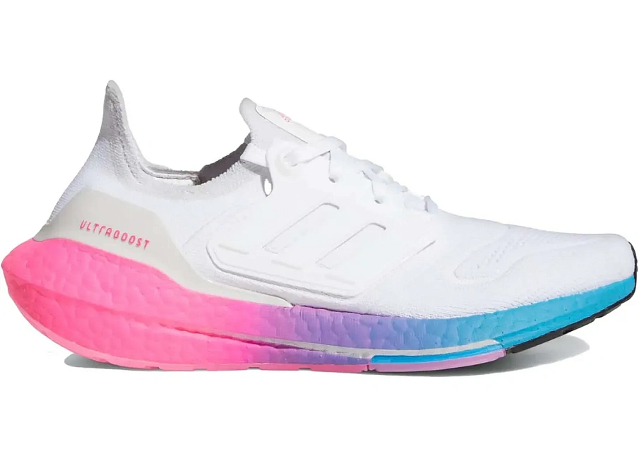 Фото № 1 с приближением к товару «‎adidas Ultra Boost 22 Team Shock Pink Bright Blue »