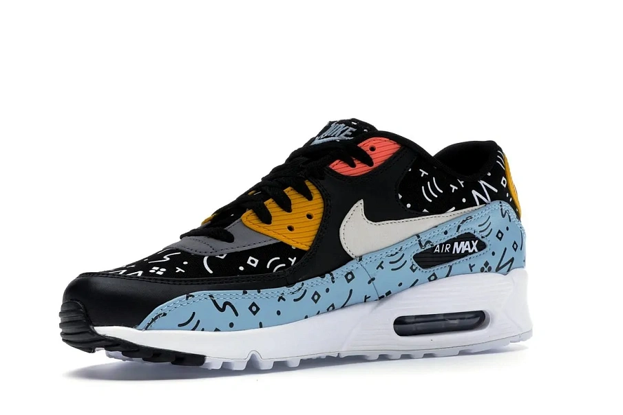 Фото № 4 с приближением к товару «‎Nike Air Max 90 Random Scribbles»