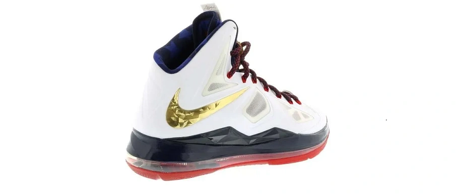 Фото № 6 с приближением к товару «‎Nike LeBron X SP Gold Medal»