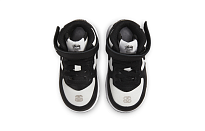 Фото № 4 с приближением к товару «‎Stussy Nike TD Air Force 1 Mid "Black and Light Bone"»