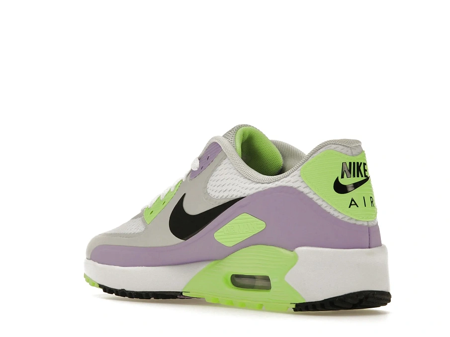 Фото № 6 с приближением к товару «‎Nike Air Max 90 Golf White Lilac»