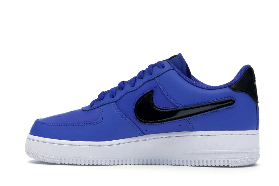 Фото № 5 с приближением к товару «‎Nike Air Force 1 Low Removable Swoosh Pack Blue»