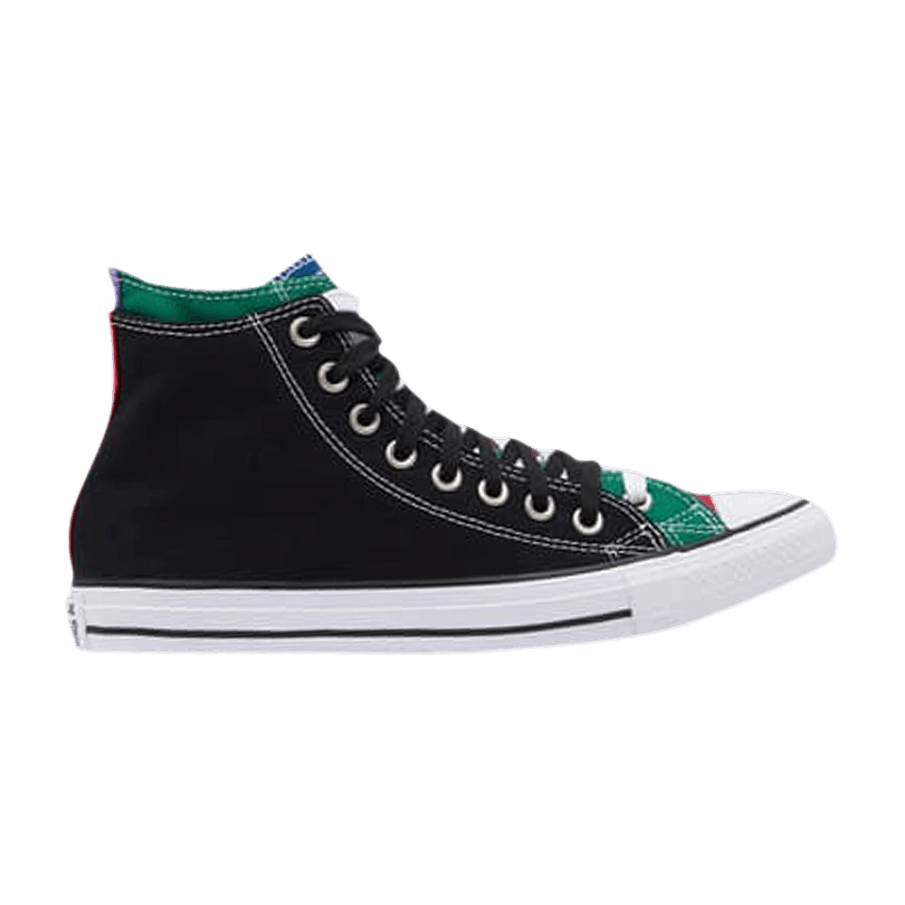 Фото № 1 с приближением к товару «‎Converse Chuck Taylor All Star Double Upper High Black Multi»