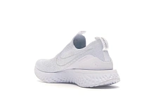 Фото № 6 с приближением к товару «‎Nike Epic Phantom React Flyknit White Pure Platinum »