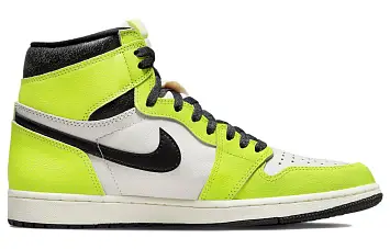 Nike Air Jordan 1 Retro High OG Basketball Shoes "VoltVisionaire" - 3
