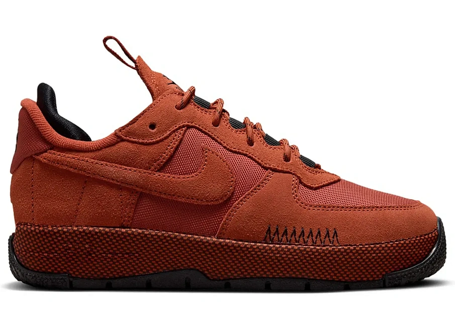 Фото № 1 с приближением к товару «‎Nike Air Force 1 Wild Low Rugged Orange »