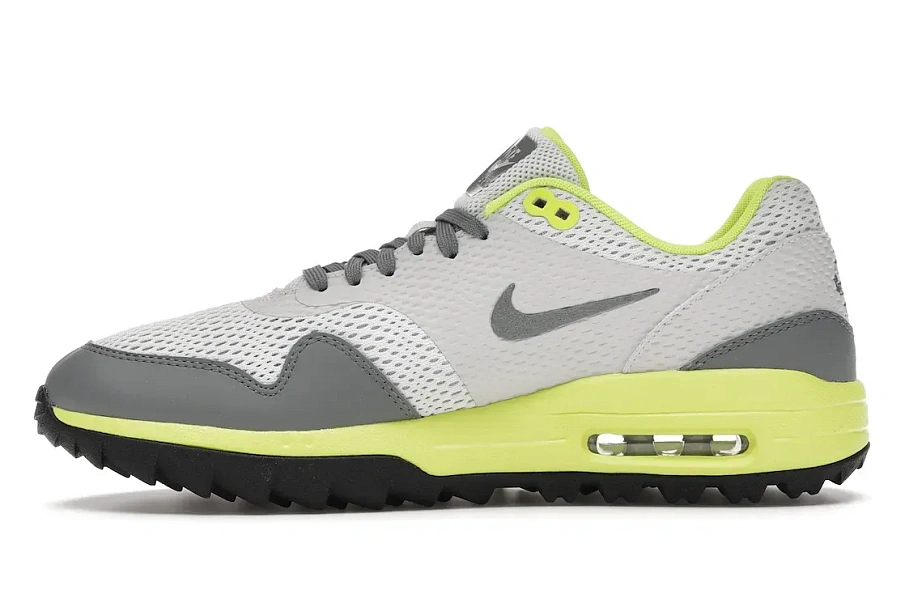 Фото № 3 с приближением к товару «‎Nike Air Max 1 Golf Grey Fog Lemon Venom»