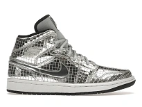 Фото № 1 с приближением к товару «‎Jordan 1 Mid SE Disco Metallic Silver »