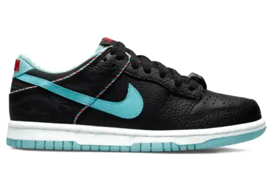 Фото № 1 с приближением к товару «‎Nike Dunk Low SE Barber Shop Black »
