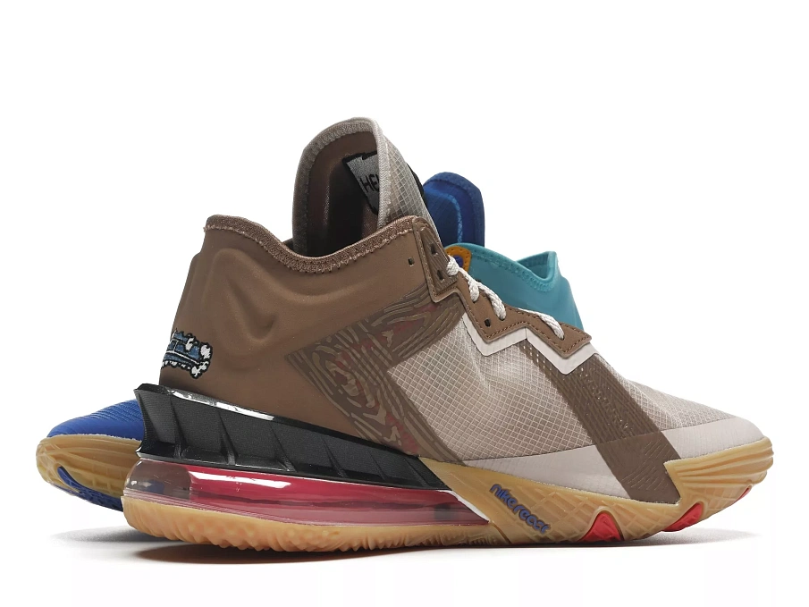 Фото № 4 с приближением к товару «‎Nike LeBron 18 Low Wile E. vs Roadrunner Space Jam»