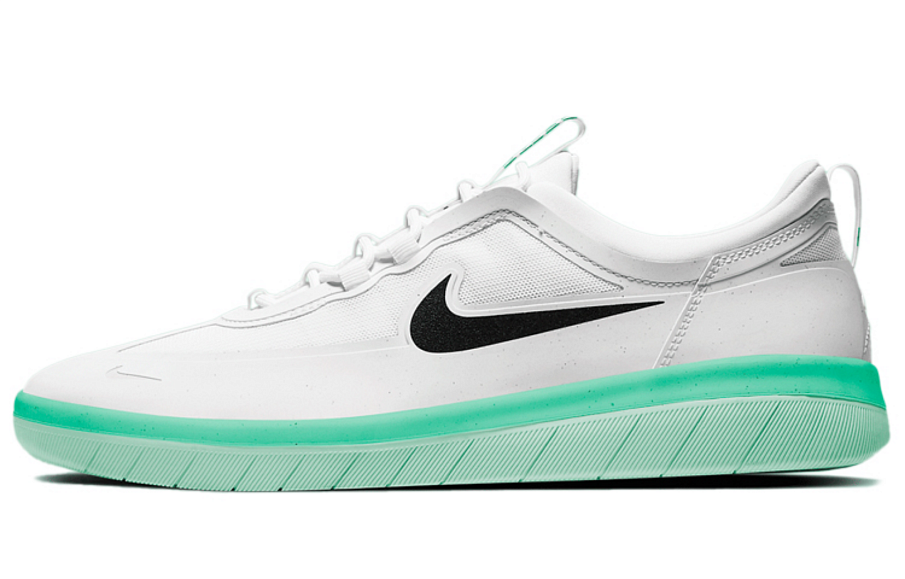 Фото № 1 с приближением к товару «‎Nike SB Nyjah Free 2 WhiteBlackGreen»