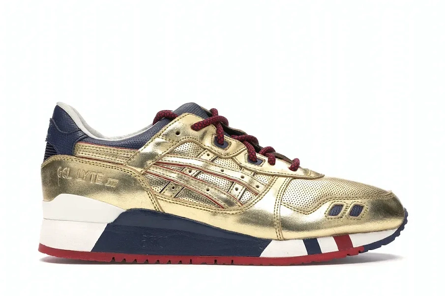 Фото № 1 с приближением к товару «‎ASICS Gel-Lyte III KFE USA Gold»