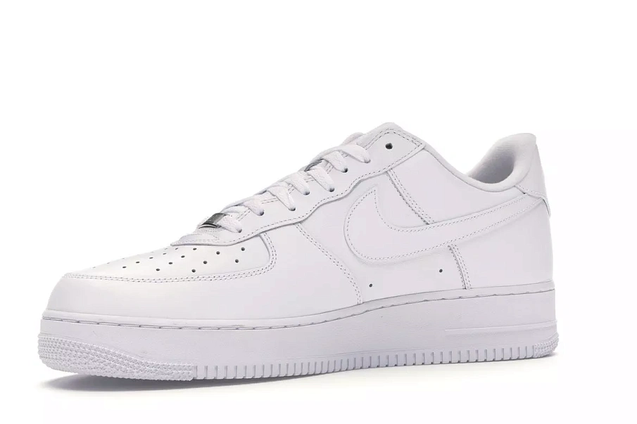 Фото № 4 с приближением к товару «‎Nike Air Force 1 Low Supreme White»