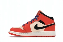 Фото № 3 с приближением к товару «‎Jordan 1 Mid Team Orange Black »