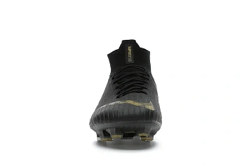 Nike Mercurial Superfly 6 Elite FG Black Metallic Gold - 2