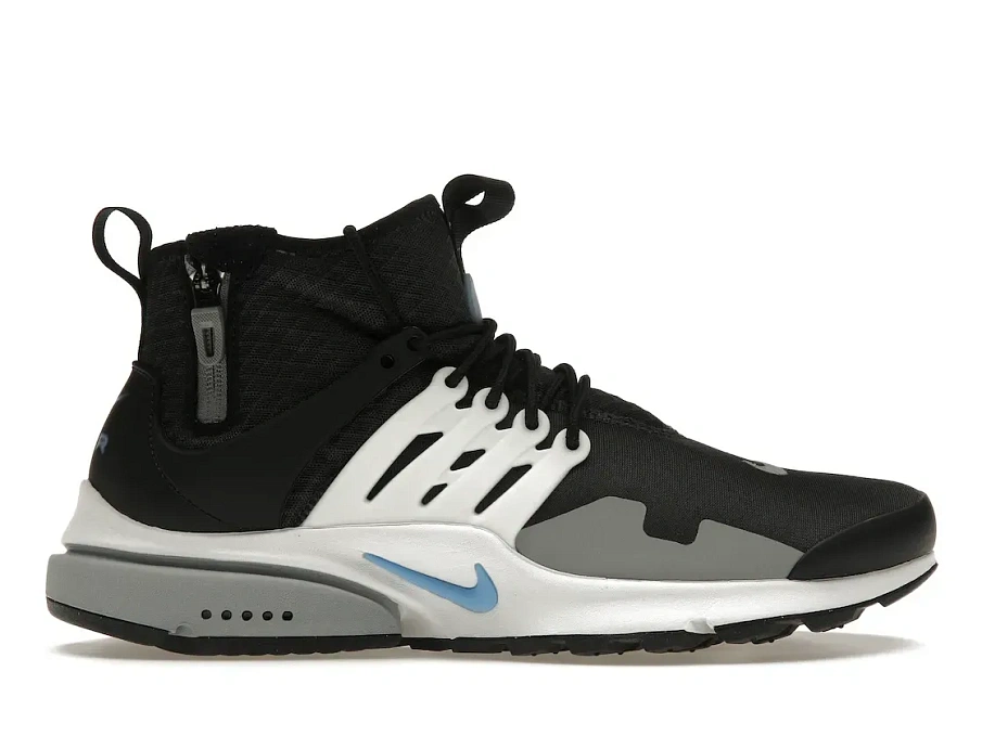 Фото № 1 с приближением к товару «‎Nike Air Presto Mid Utility Antracite Summit White Particle Grey University Blue»
