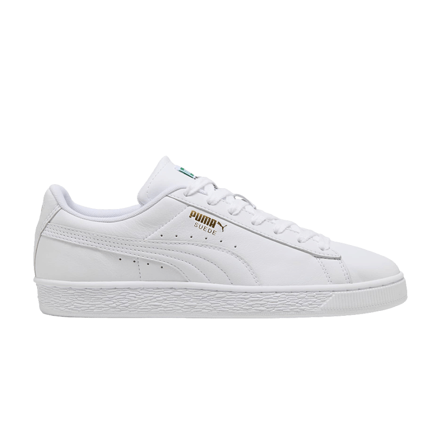 Фото № 1 с приближением к товару «‎Puma Suede White Archive Green (408467-01)»