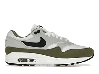 Фото № 1 с приближением к товару «‎Nike Air Max 1 White Black Medium Olive»