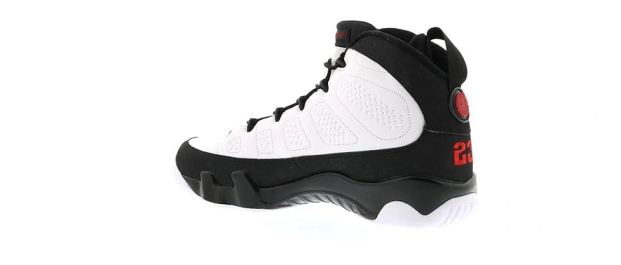 Фото № 3 с приближением к товару «‎Jordan 9 Retro White Black Red (2010)»