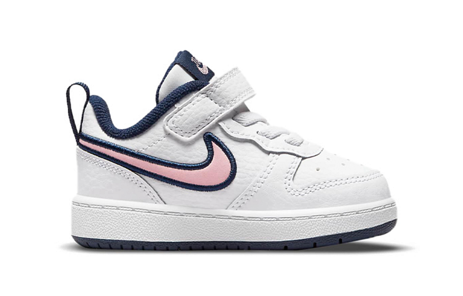Фото № 2 с приближением к товару «‎(TD) Nike Court Borough Low 2 SE1 WhiteBluePink»