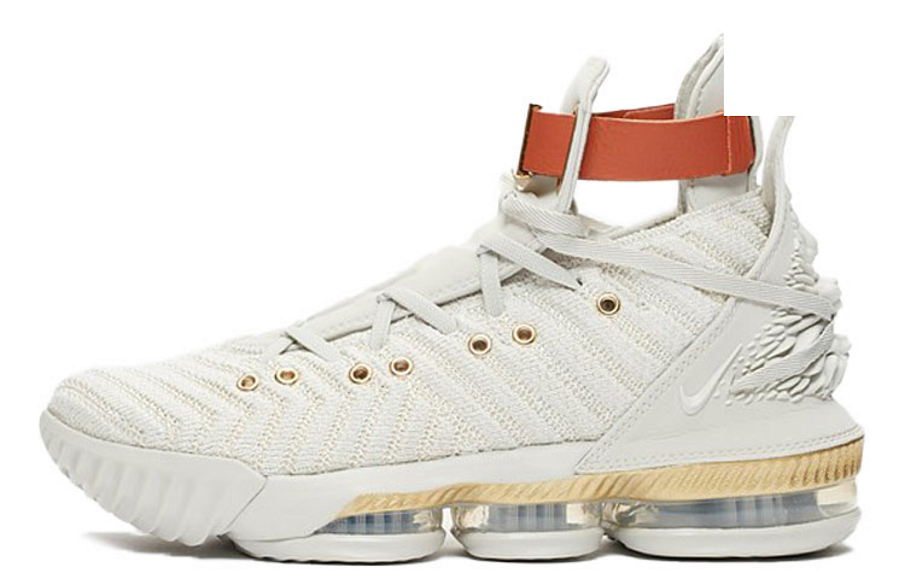 Фото № 1 с приближением к товару «‎Nike Lebron 16 Hfr Basketball Shoes White»