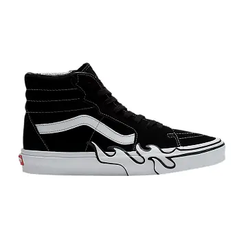 Vans Sk8-Hi Flame - Black - 1