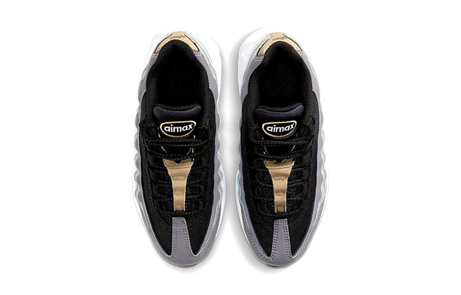 Фото № 4 с приближением к товару «‎Nike Air Max 95 Recraft (GS) BlackGreyGold»