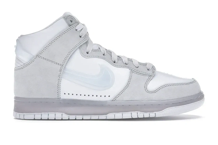 Фото № 1 с приближением к товару «‎Nike Dunk High Slam Jam White Pure Platinum»