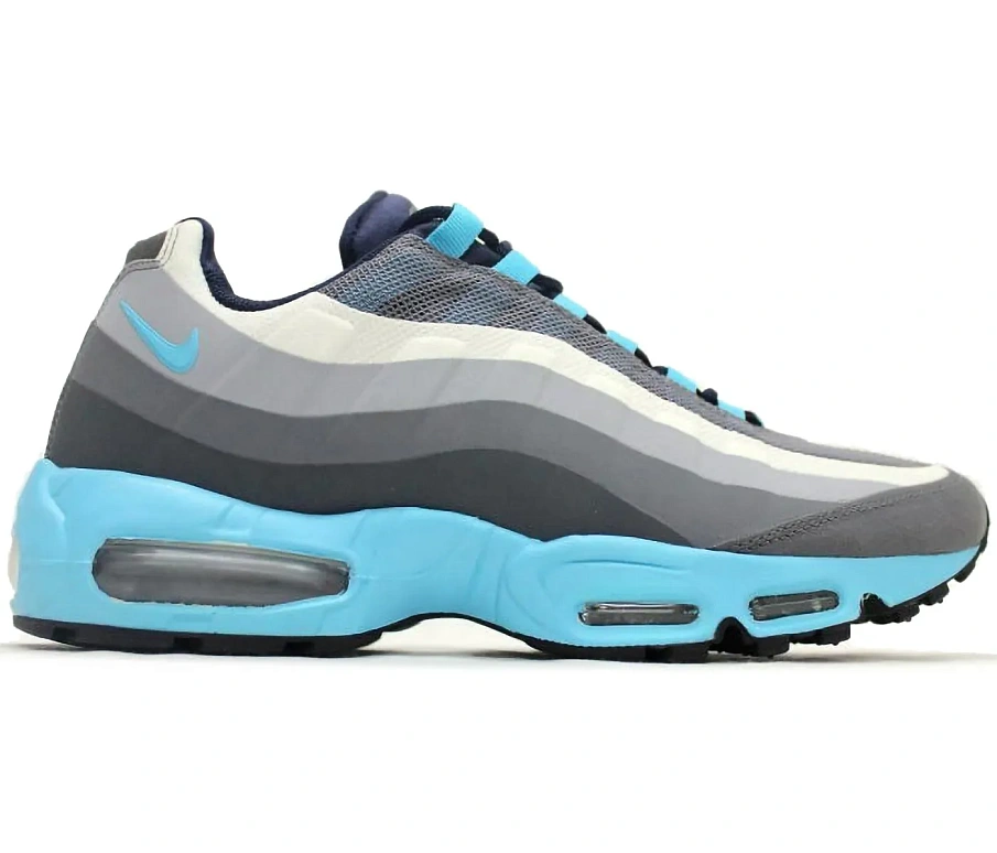 Фото № 1 с приближением к товару «‎Nike Air Max 95 No Sew Gamme Blue»