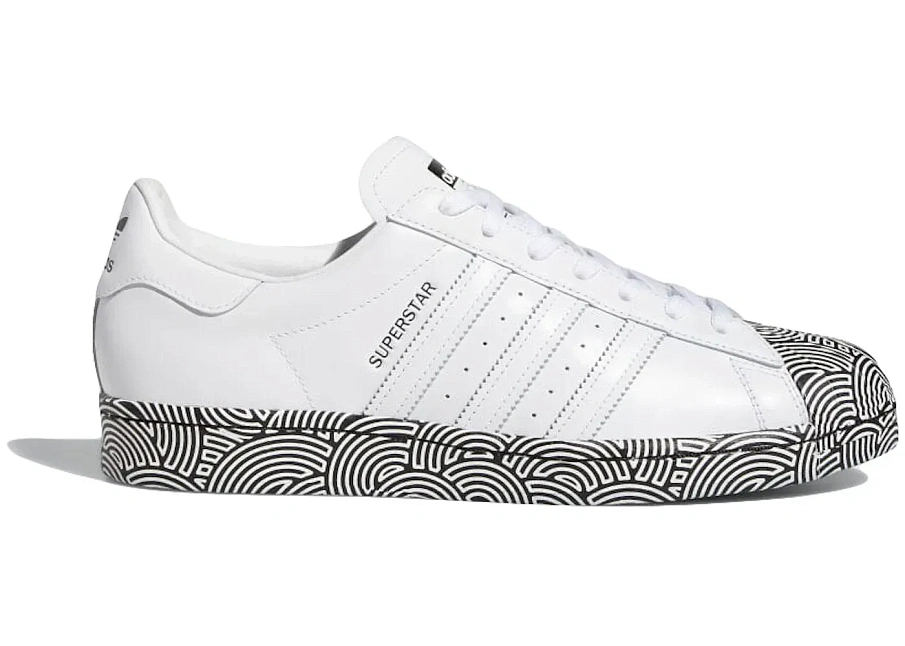 Фото № 1 с приближением к товару «‎adidas Superstar Hiroko Takahashi White»