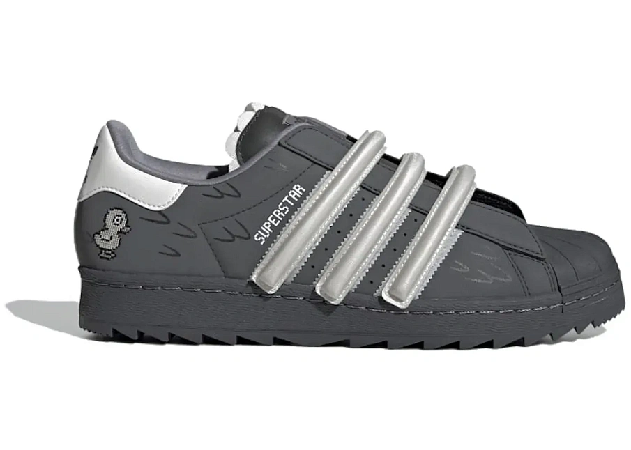 Фото № 1 с приближением к товару «‎adidas Superstar 80s TR Melting Sadness Duck Grey»