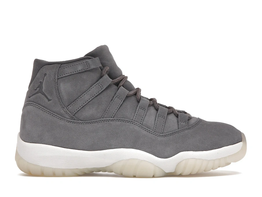Фото № 1 с приближением к товару «‎Jordan 11 Retro Pinnacle Grey Suede»