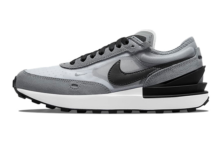 Фото № 1 с приближением к товару «‎Nike Waffle One (GS) Low-Top Running Shoes BlackGrey»