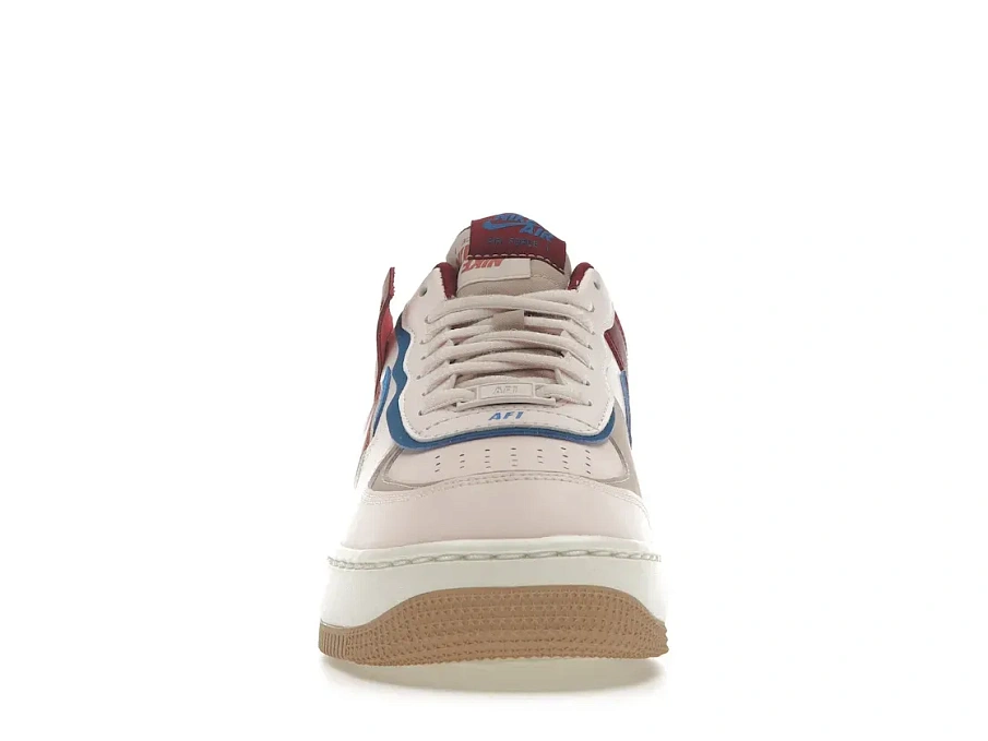 Фото № 2 с приближением к товару «‎Nike Air Force 1 Low Shadow Light Soft Pink Team Red Blue »