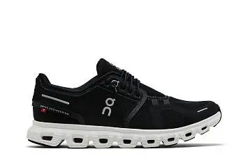 ON Women's Cloud 6 Black White - 2