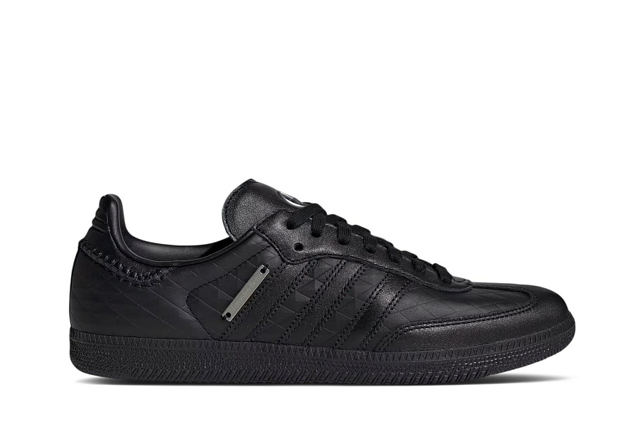 Фото № 2 с приближением к товару «‎Mercedes-Benz x adidas Samba OG Core Black Silver Metallic»
