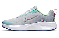 Фото № 1 с приближением к товару «‎Nike WearAllDay (GS) GreyGreenPurple»