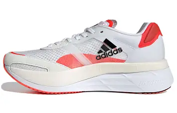 adidas Wmns adizero Boston 10 "Solar Red" WhiteOrange - 1