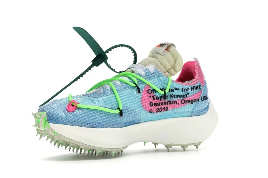Фото № 4 с приближением к товару «‎Nike Vapor Street Off-White Polarized Blue »
