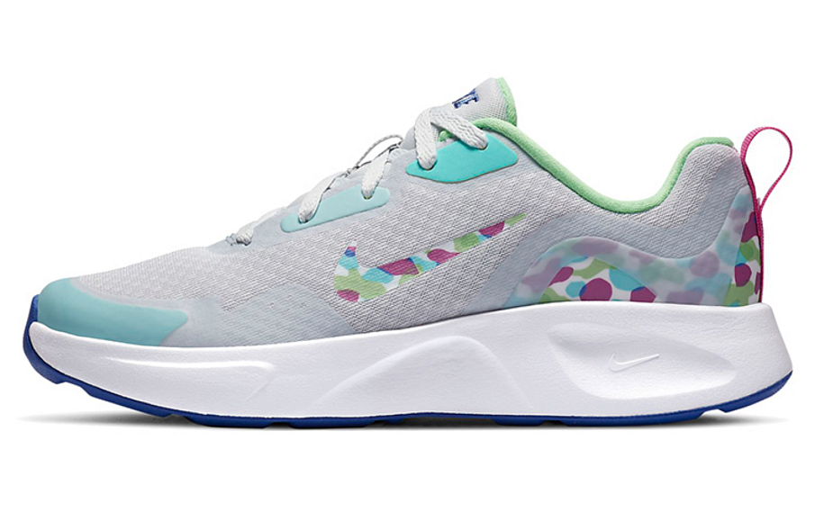 Фото № 1 с приближением к товару «‎Nike WearAllDay (GS) GreyGreenPurple»