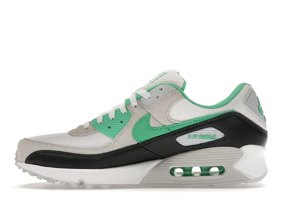 Фото № 3 с приближением к товару «‎Nike Air Max 90 White Spring Green»