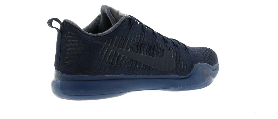 Фото № 6 с приближением к товару «‎Nike Kobe 10 Elite Low Black Mamba Collection Fade to Black»
