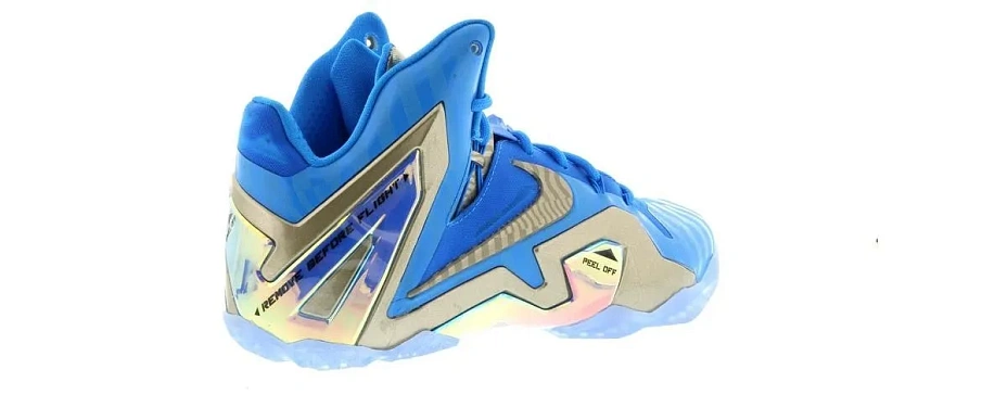 Фото № 5 с приближением к товару «‎Nike LeBron 11 Elite Maison 3M Blue»