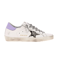 Фото № 1 с приближением к товару «‎Golden Goose Women's Superstar White Python»