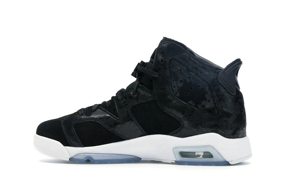 Фото № 6 с приближением к товару «‎Jordan 6 Retro Heiress Black Suede »